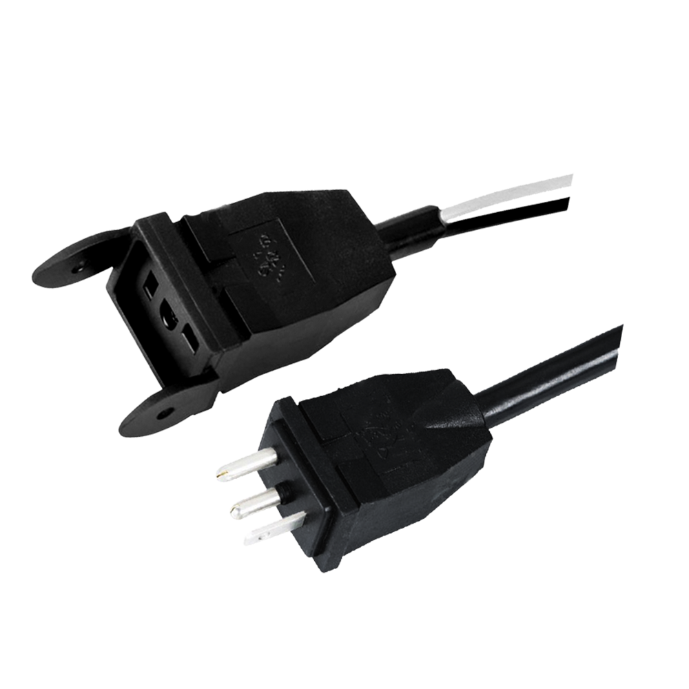 FT-5~FT-5Z Reitstock der US-Standard-Dreileiter-Universal-Sunshine-Plug-Serie für den Innen- und Außenbereich mit Ohrverlängerungskabel. UL-zertifiziertes Netzkabel